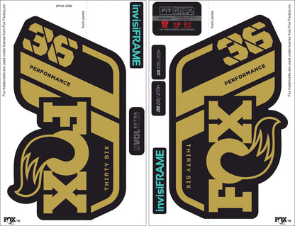 Fox 36 performance 2021 Decals