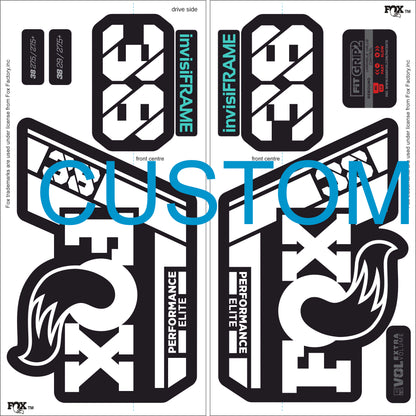 Fox 38 Performance Elite 2021 Decals