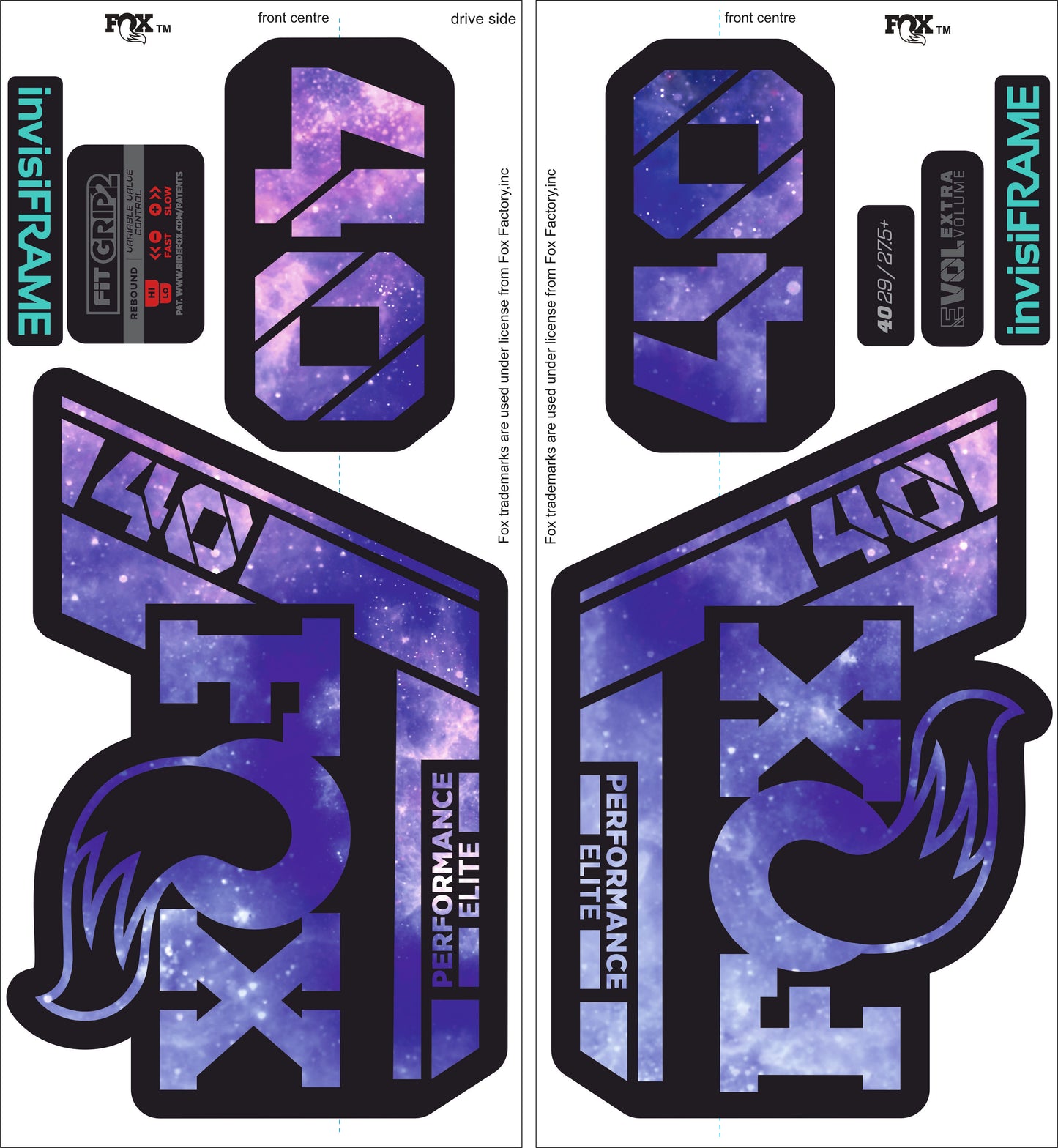 Fox 40 Performance Elite 2021 Decals