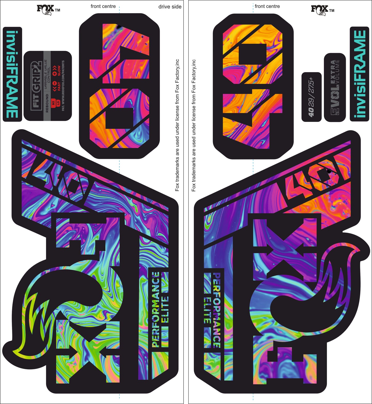 Fox 40 Performance Elite 2021 Decals