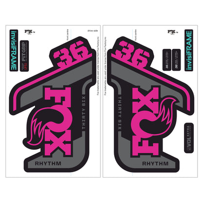 Fox 36 Rhythm 2021 decals