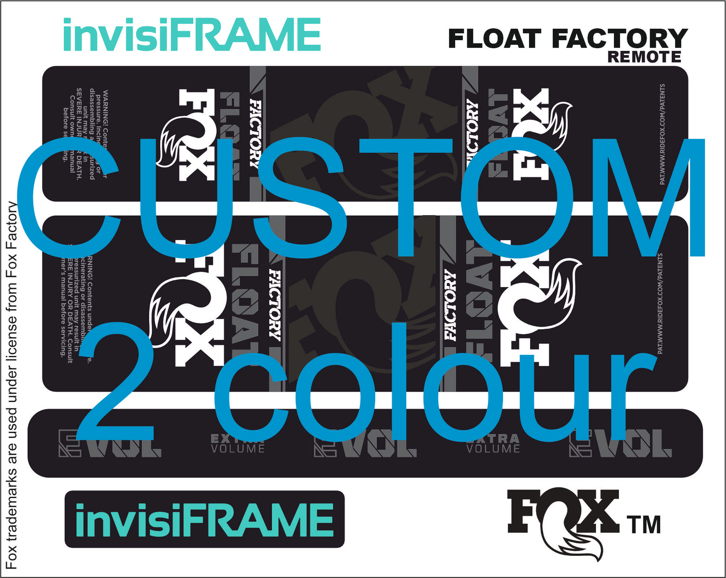 Fox Float Factory Remote 2023 Decals