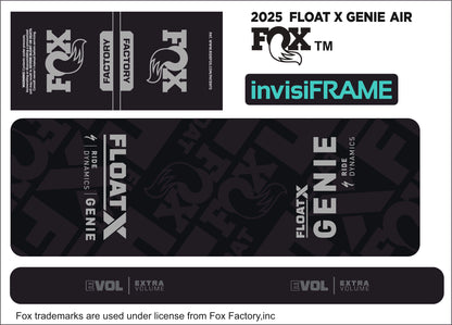 Fox Float X Genie Factory 2025 Decals
