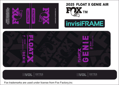 Fox Float X Genie Factory 2025 Decals