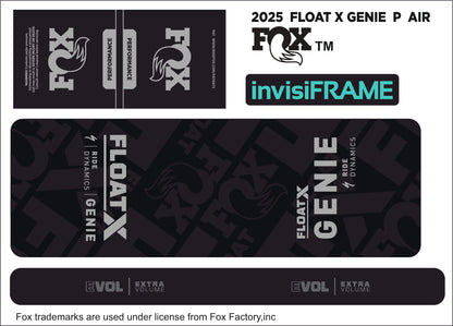 Fox Float X Genie Performance 2025 Decals