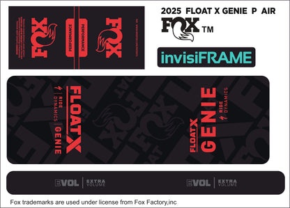 Fox Float X Genie Performance 2025 Decals