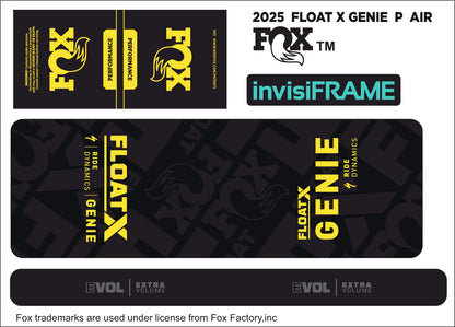 Fox Float X Genie Performance 2025 Decals