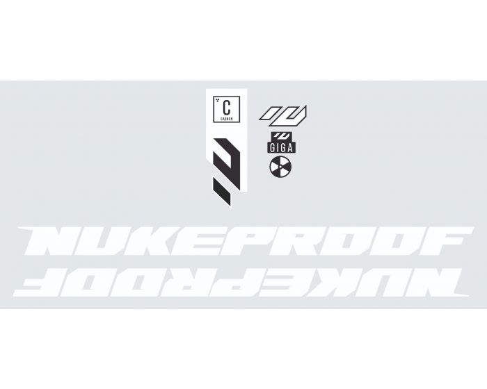 Nukeproof Giga Carbon 2021 Decals