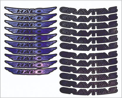 Halo Gravitas Rim x24 Decals