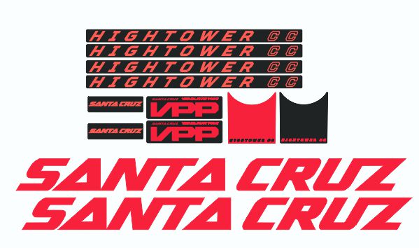 Santa Cruz Hightower CC 2018 Decals