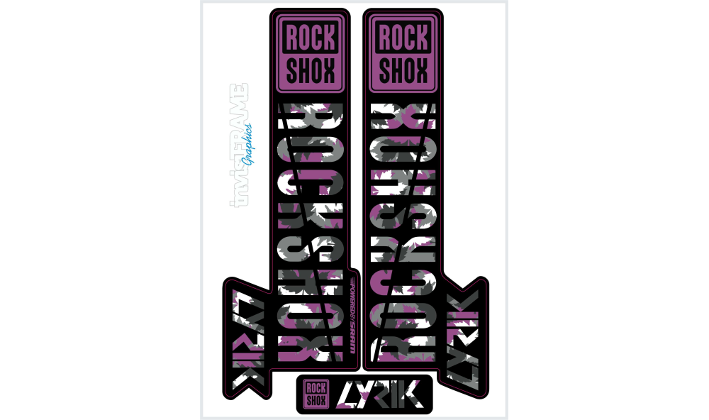 Rock Shox LYRIK 2018 decals