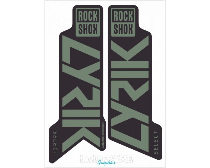 Rock Shox LYRIK SELECT 2020 Decals