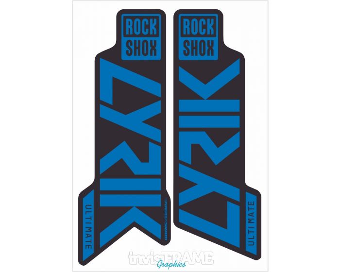 Rock Shox LYRIK ULTIMATE Decals 2020