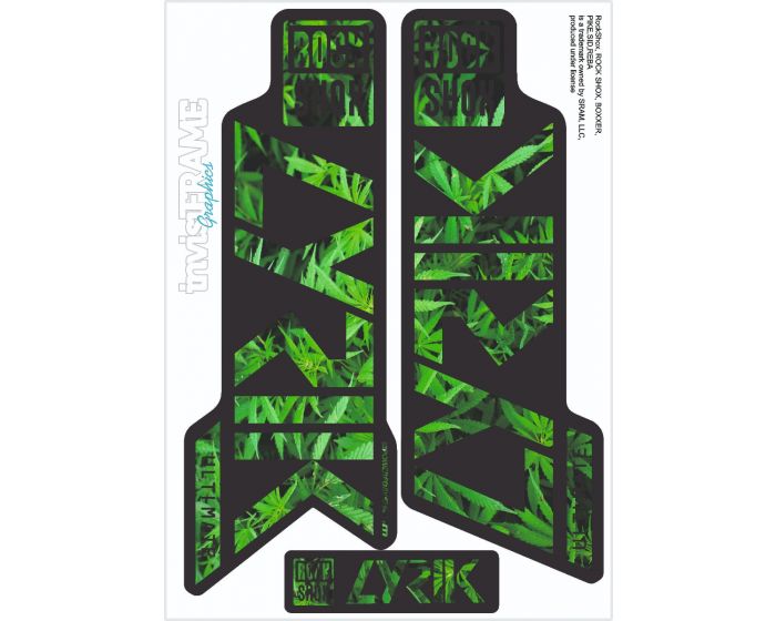 Rock Shox LYRIK ULTIMATE Decals 2020