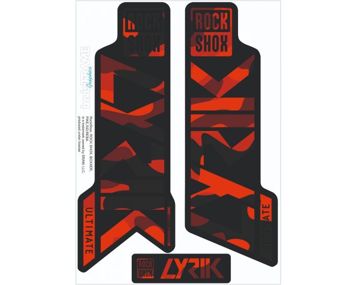 Rock Shox LYRIK ULTIMATE Decals 2020