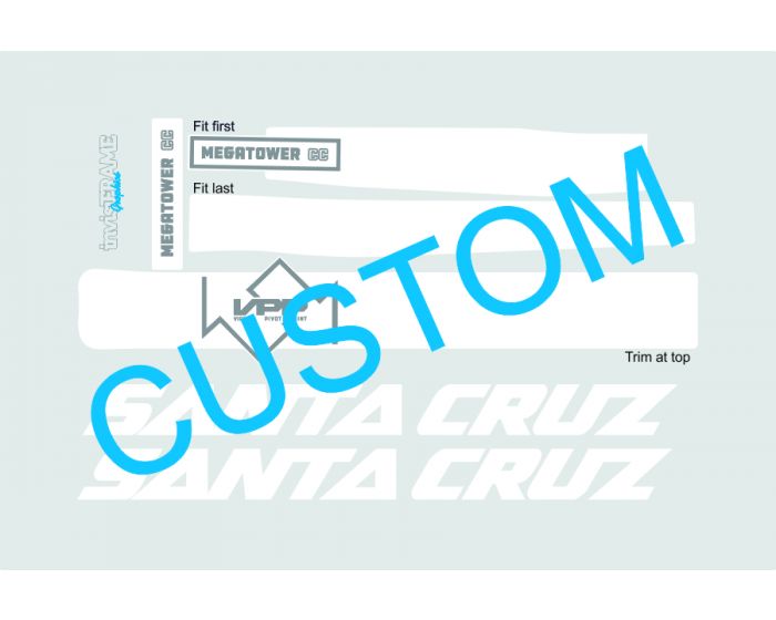 Santa Cruz Megatower CC 2019 Decals