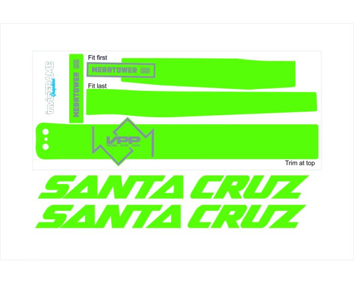 Santa Cruz Megatower CC 2019 Decals