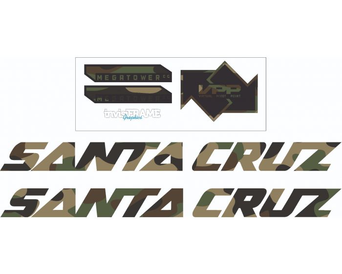 Santa Cruz Megatower CC 2022 Decals