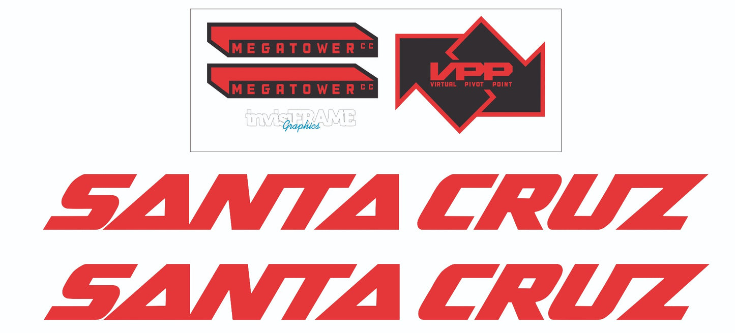 Santa Cruz Megatower CC 2022 Decals