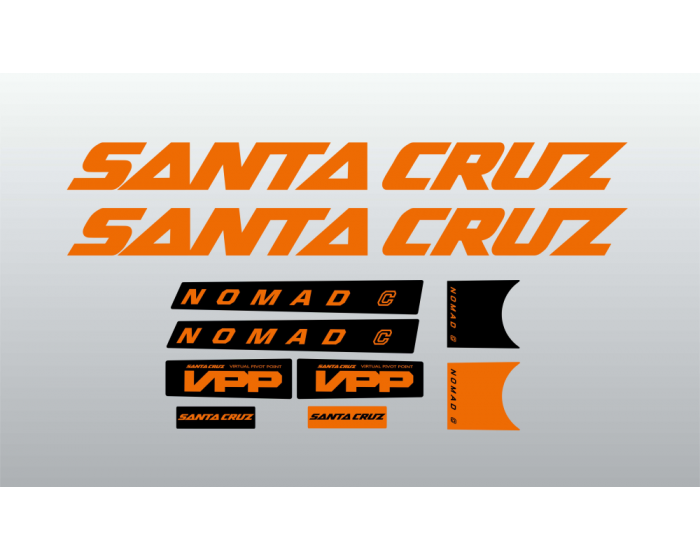 Santa Cruz Nomad C 2018 Decals