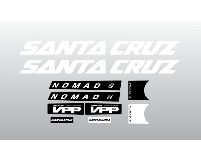 Santa Cruz Nomad C 2018 Decals