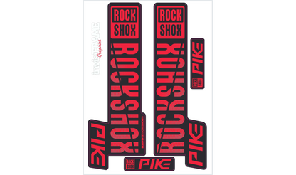 Rock Shox PIKE 2018 Decals