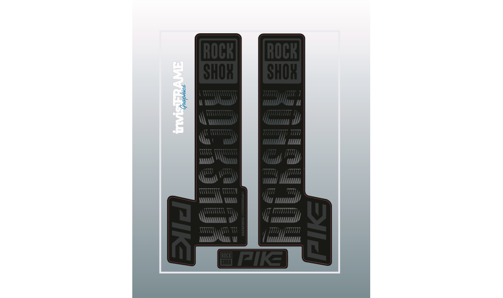 Rock Shox PIKE 2018 Decals