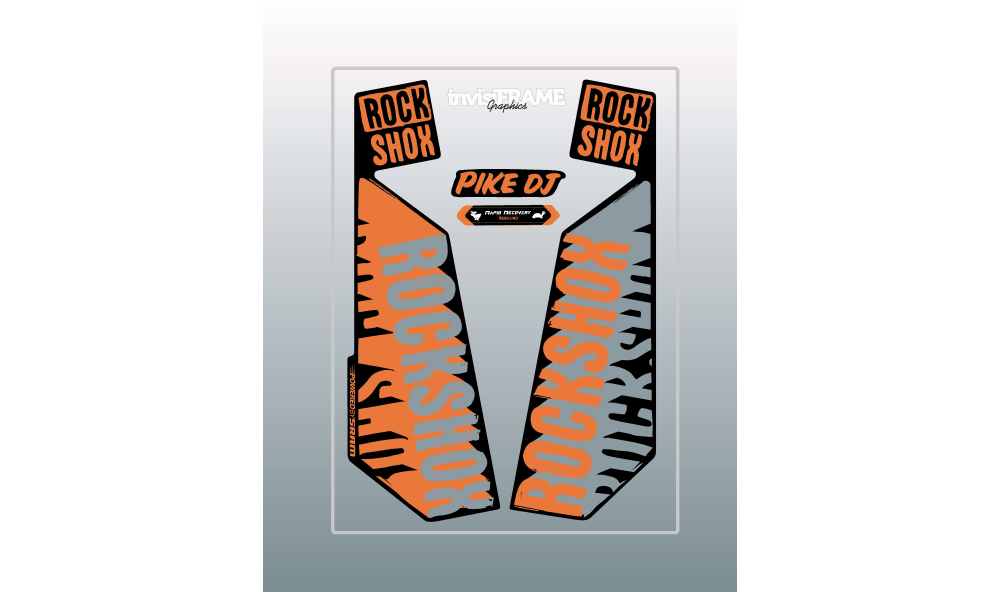 Rock Shox PIKE DJ 2017 Decals