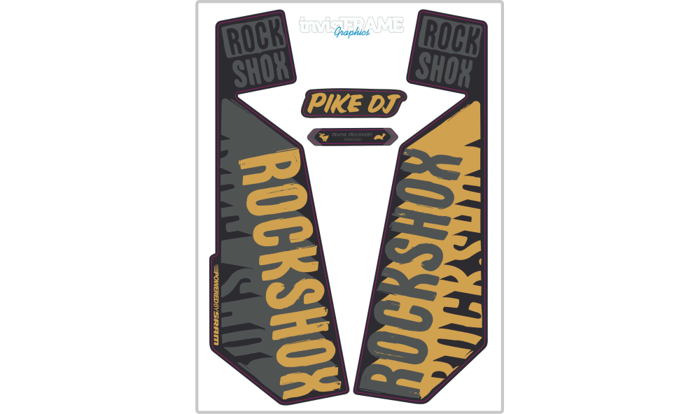 Rock Shox PIKE DJ 2017 Decals