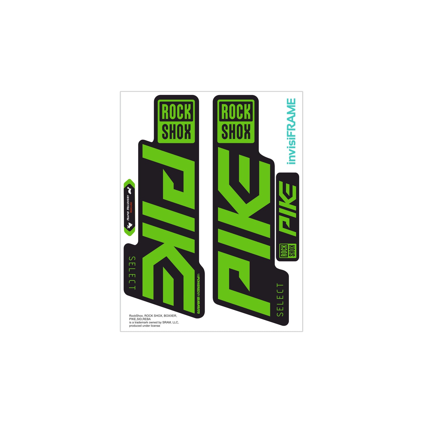 Rock Shox PIKE SELECT 2021 Decals