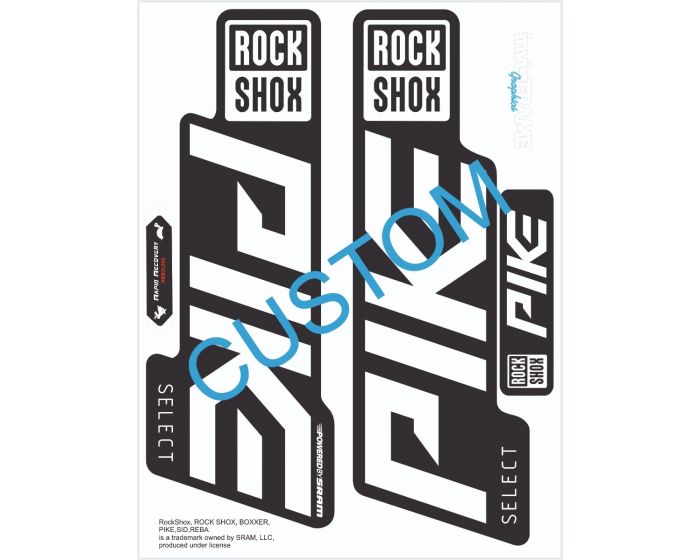 Rock Shox PIKE SELECT 2021 Decals