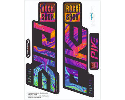 Rock Shox PIKE SELECT 2021 Decals