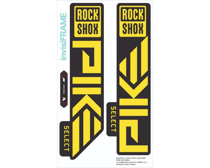 Rock Shox PIKE SELECT 2023 Decals