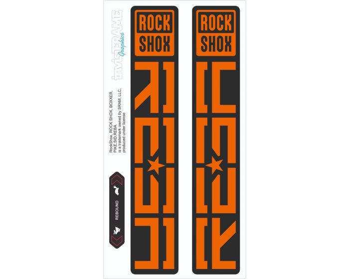 Rock Shox REBA 2021 Decals