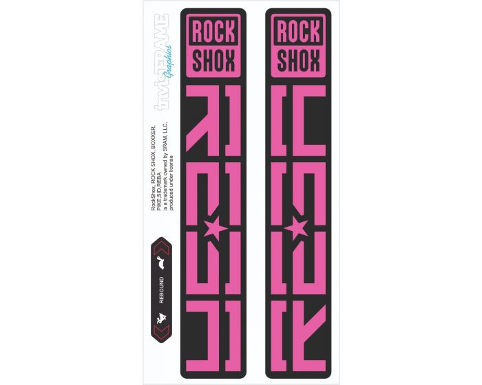 Rock Shox REBA 2021 Decals