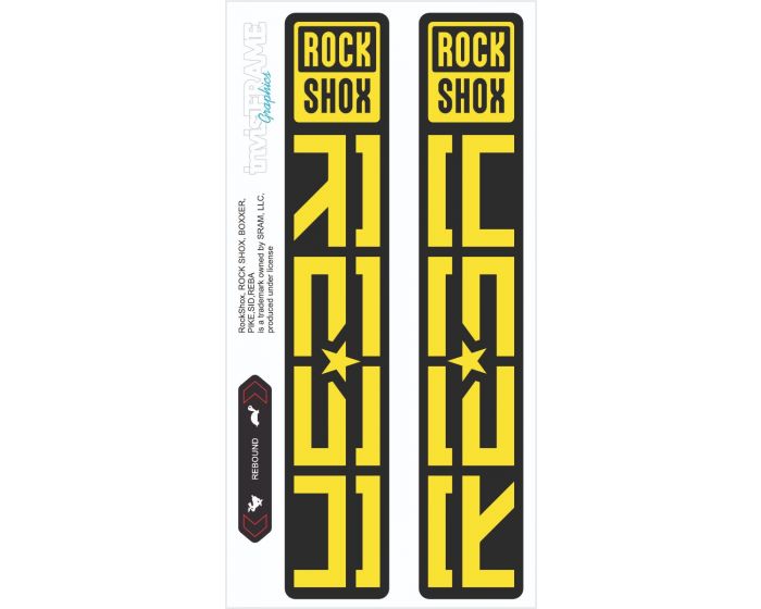 Rock Shox REBA 2021 Decals