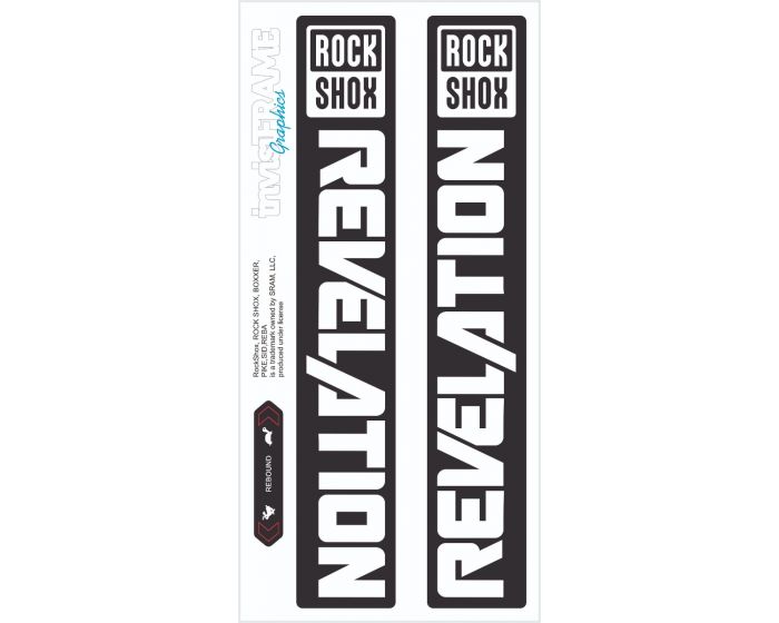 Rock Shox REVELATION 2021 Decals