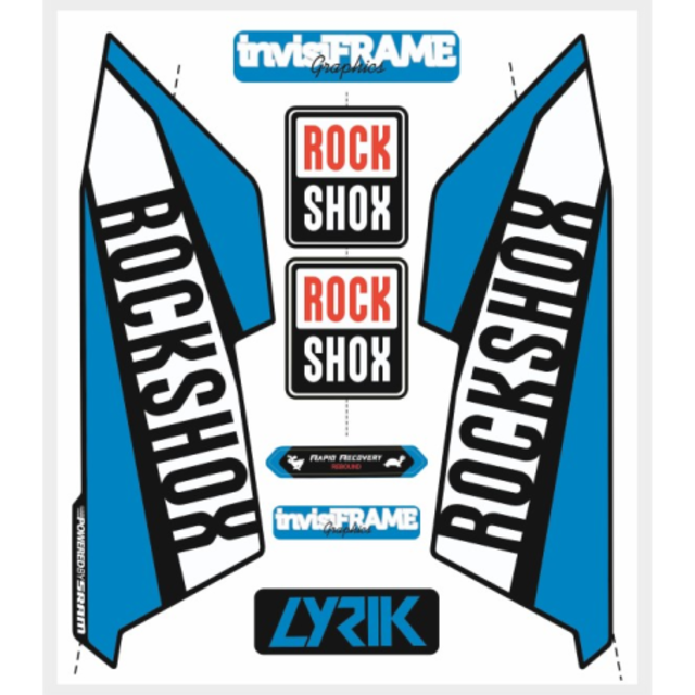 Rock Shox LYRIK 2016 Decals