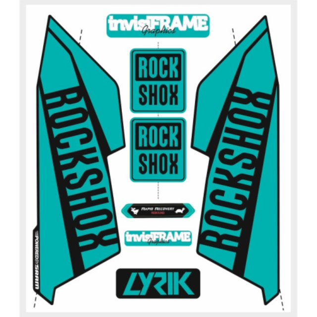 Rock Shox LYRIK 2016 Decals