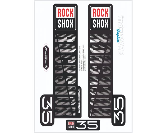 Rock Shox 35 2018 Decals