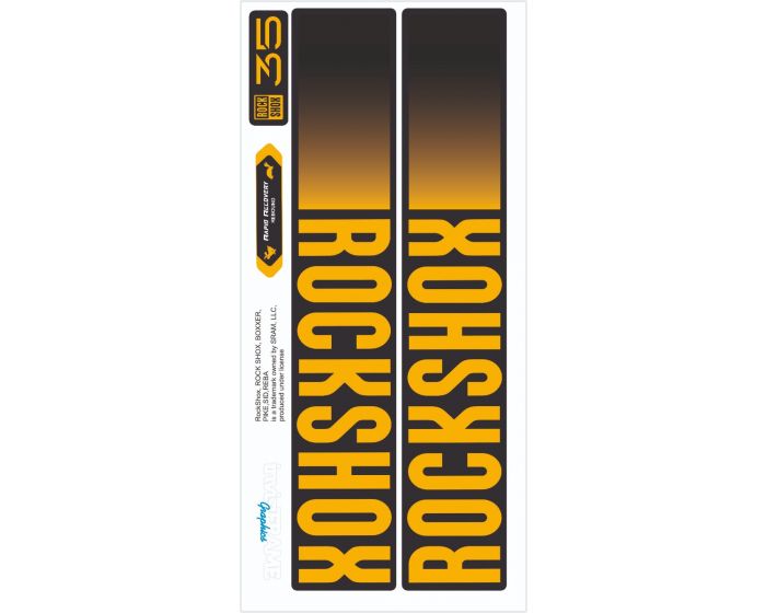 Rock Shox 35 2020 Decals