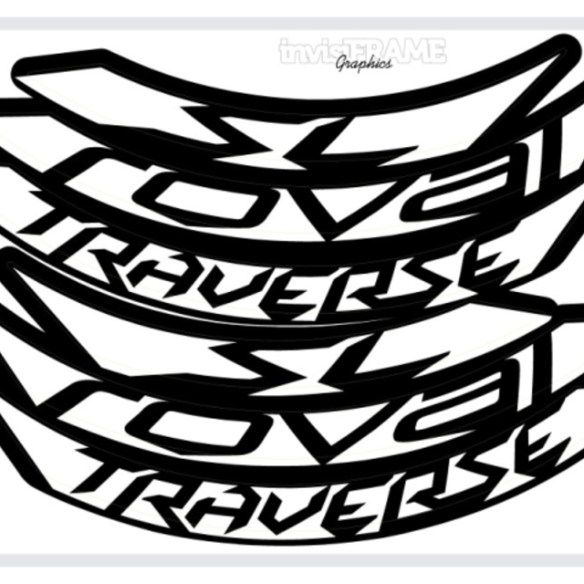 Specialized Roval Traverse SL 650b Aluminium 12x Decals