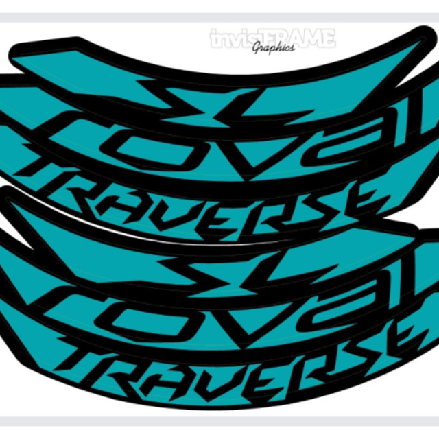 Specialized Roval Traverse SL 650b Aluminium 12x Decals