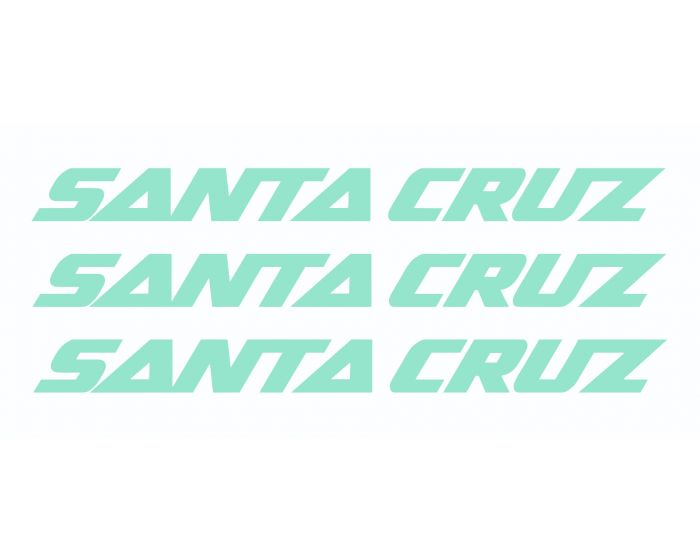 Santa Cruz Downtube 2016 to 2022 Decals