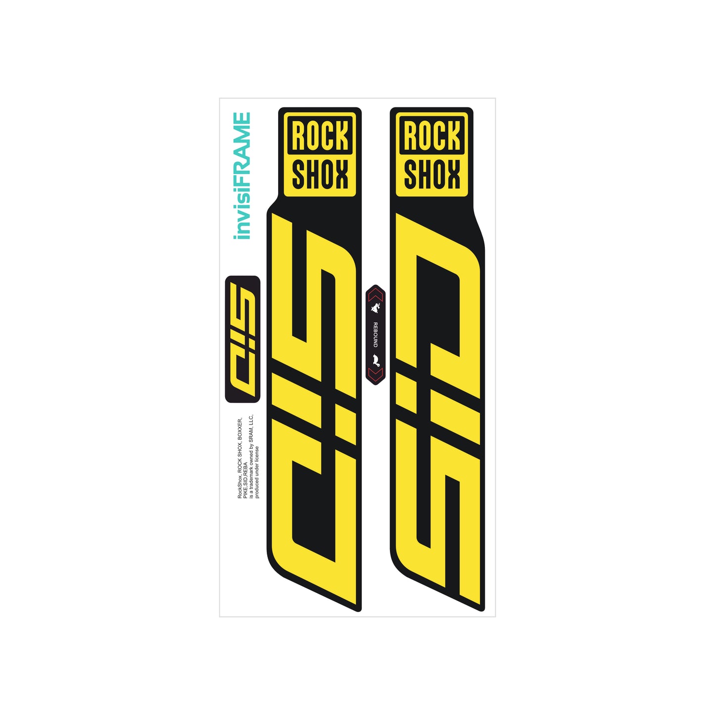 Rock Shox SID 2025 Decals