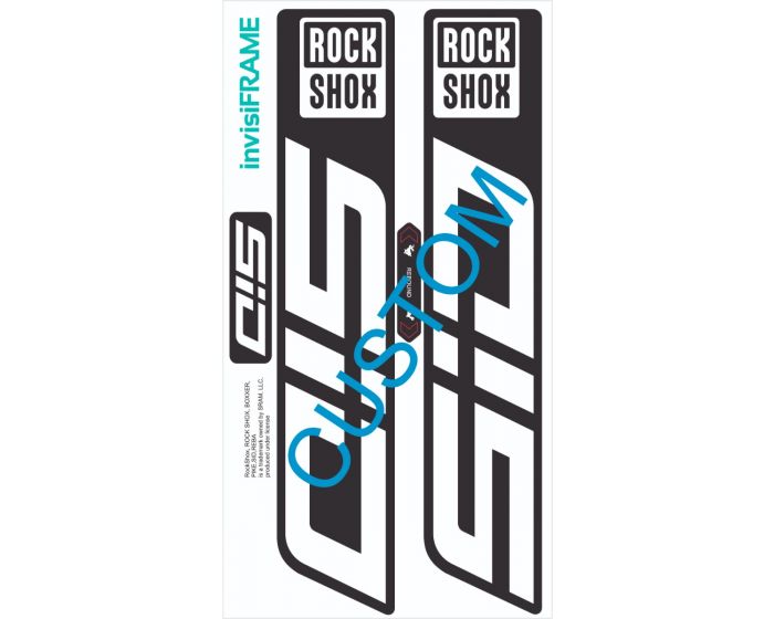 Rock Shox SID 2025 Decals