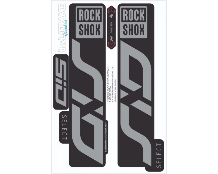 Rock Shox SID Select 2020 Decals