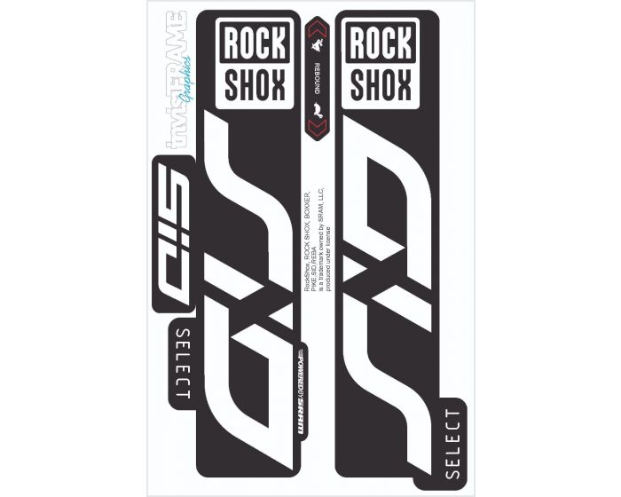 Rock Shox SID Select 2020 Decals