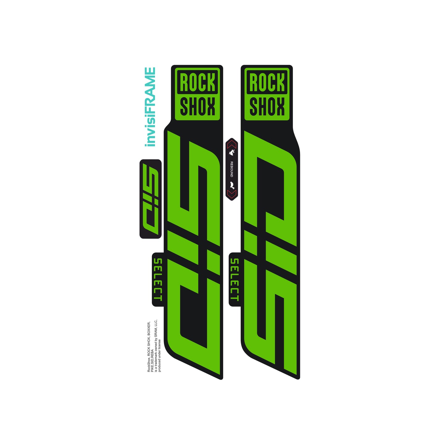 Rock Shox SID Select 2025 Decals