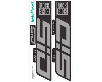 Rock Shox SID Select 2025 Decals